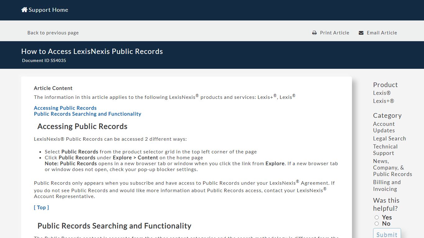 How to Access LexisNexis Public Records